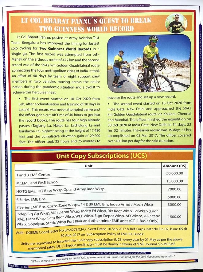 EME Journal — Quest to Break Two Guinness World Records
